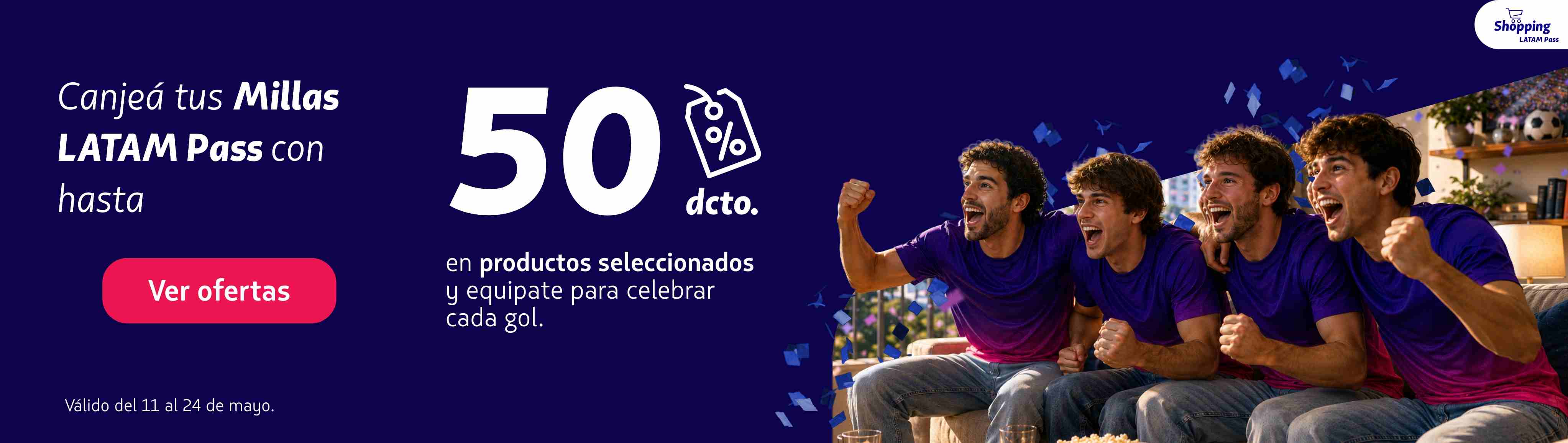 La hinchada de tus millas