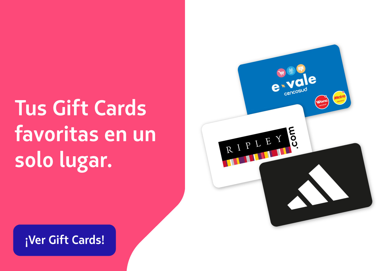 Lo nuevo en Gift Card