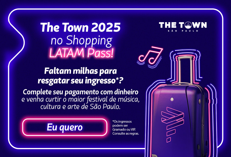 The Town milhas + $